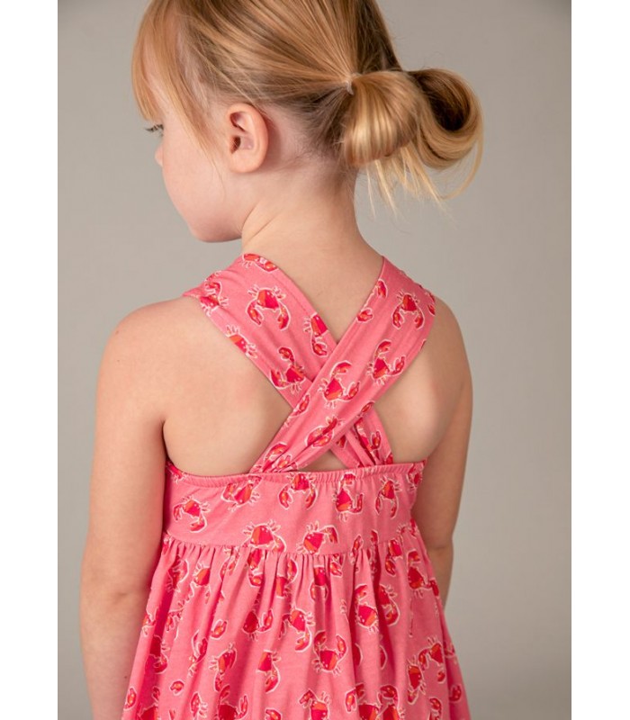 VESTIDO CANGREJOS NIÑA MAYORAL