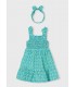 VESTIDO FLOR CON BANDA NIÑA MAYORAL