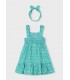 VESTIDO FLOR CON BANDA NIÑA MAYORAL