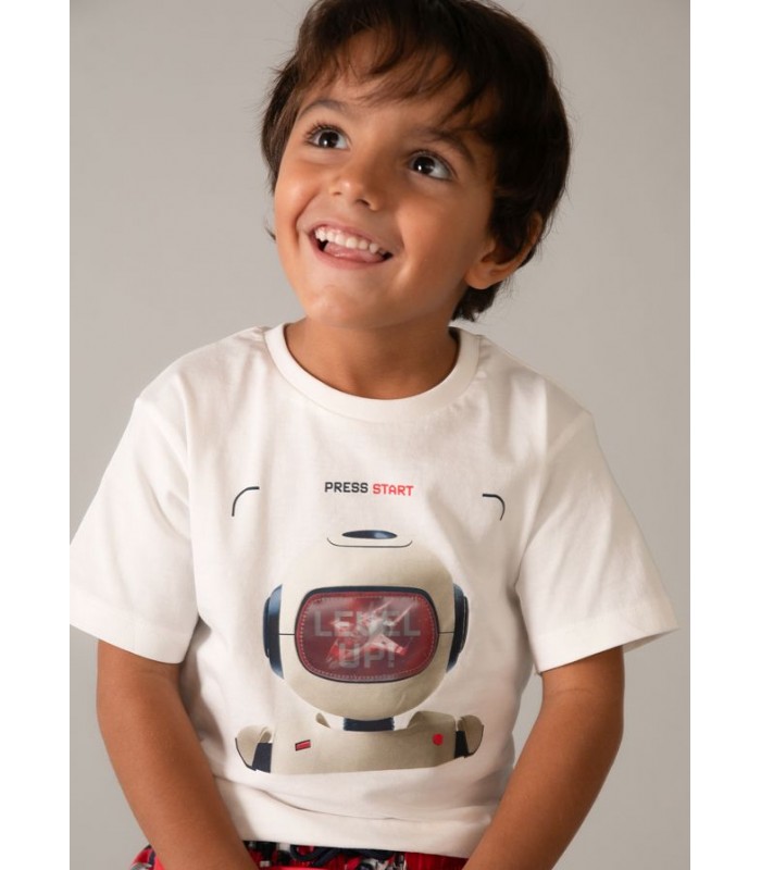 CAMISETA NIÑO ROBOT MAYORAL