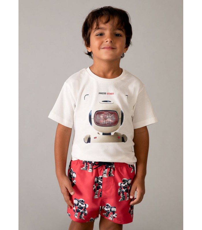 CAMISETA NIÑO ROBOT MAYORAL