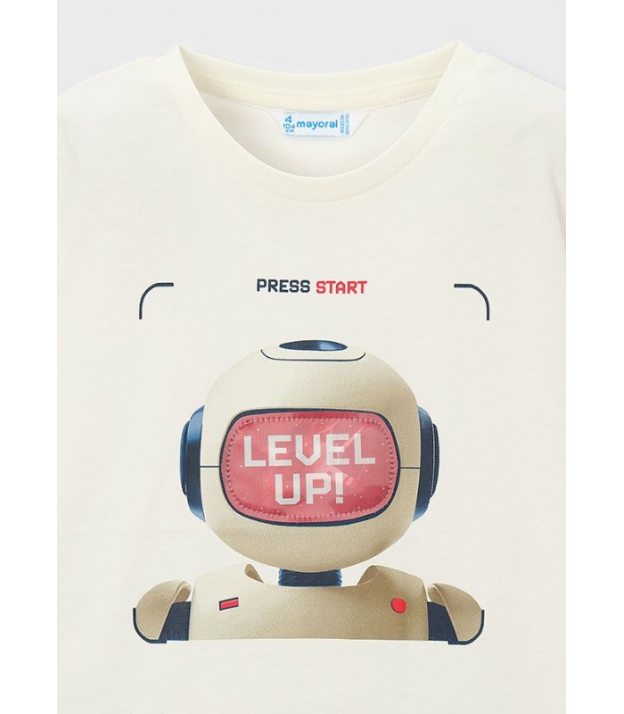 CAMISETA NIÑO ROBOT MAYORAL