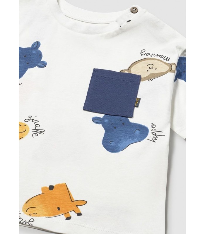 CAMISETA ANIMALES BEBÉ NIÑO MAYORAL