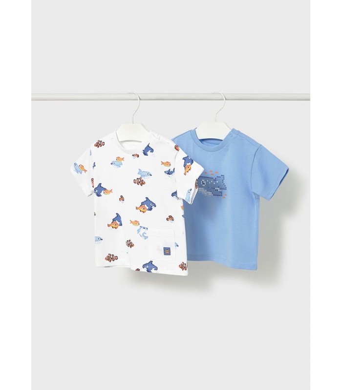 PACK DOS CAMISETAS BEBÉ NIÑO MAYORAL