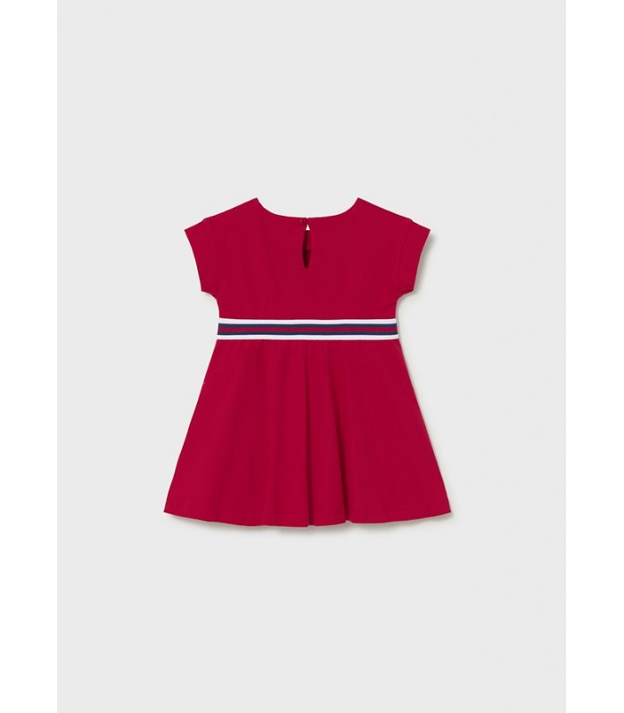 VESTIDO CINTURA CONTRASTE BEBÉ NIÑA MAYORAL