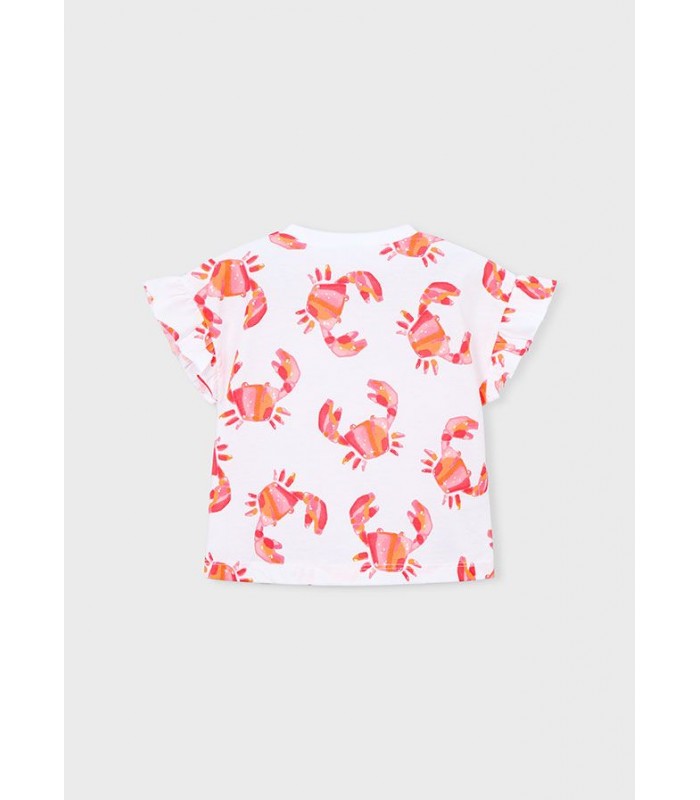 CAMISETA NIÑA CANGREJO MAYORAL