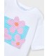 CAMISETA HOMBRO CAÍDO FLOR NIÑA MAYORAL