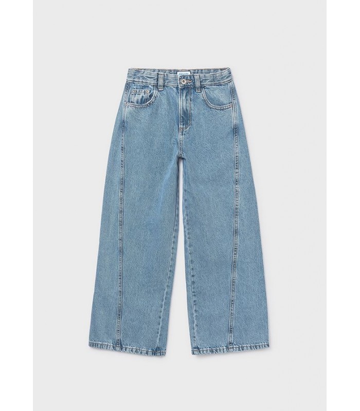 PANTALÓN VAQUERO WIDE LEG NIÑA MAYORAL