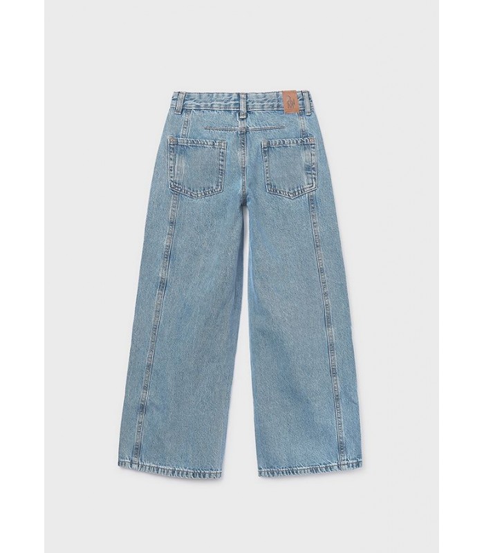 PANTALÓN VAQUERO WIDE LEG NIÑA MAYORAL