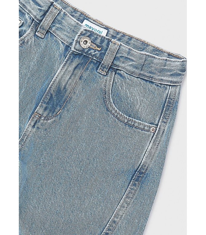 PANTALÓN VAQUERO WIDE LEG NIÑA MAYORAL