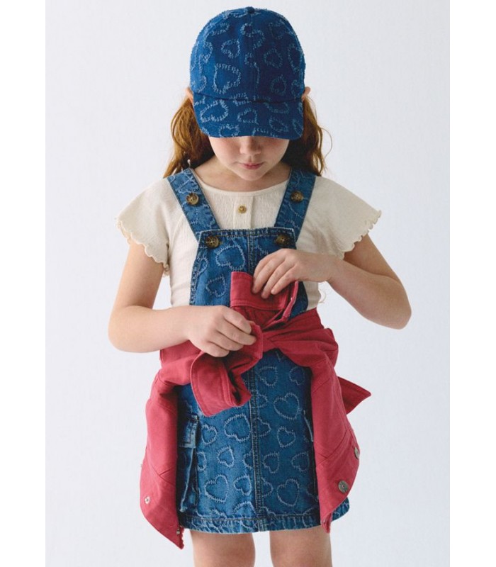 PETO VAQUERO CORAZONES NIÑA MAYORAL