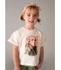 CAMISETA CON BANDA NATURE NIÑA MAYORAL