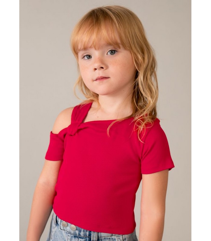 CAMISETA  ASIMÉTRICA NIÑA MAYORAL
