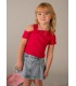 CAMISETA  ASIMÉTRICA NIÑA MAYORAL