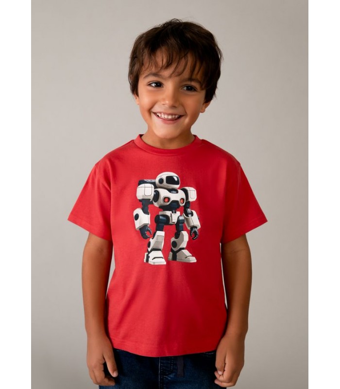 CAMISETA ROBOT NIÑO MAYORAL