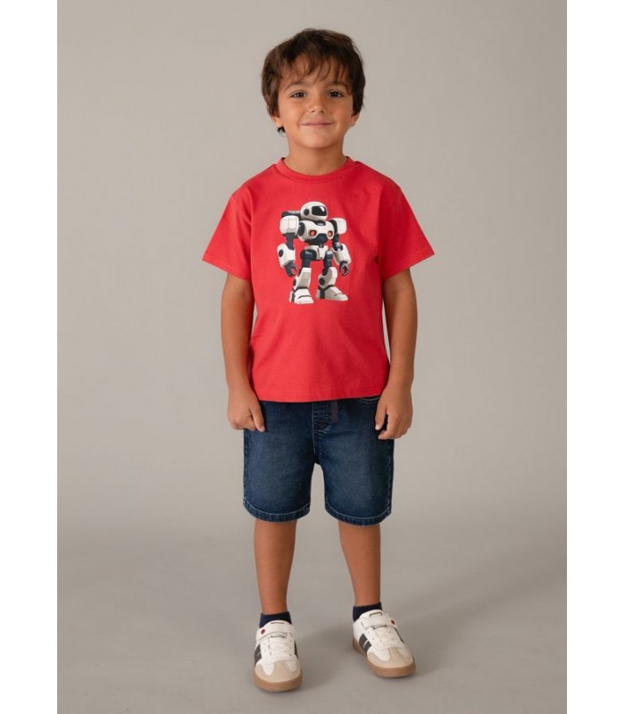 CAMISETA ROBOT NIÑO MAYORAL