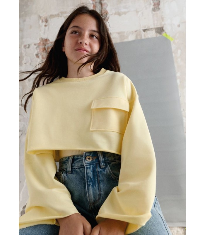 SUDADERA Y TOP NIÑA MAYORAL