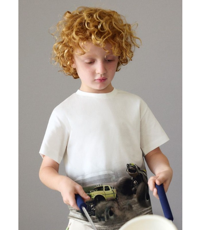 CAMISETA NIÑO ESTAMPADA MAYORAL