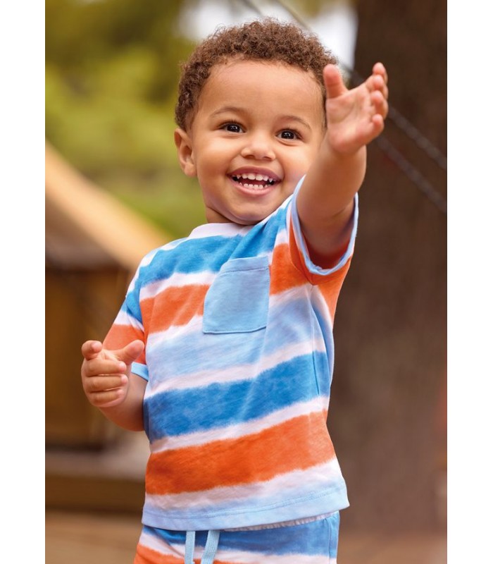 CAMISETA BEBÉ NIÑO RAYAS MAYORAL