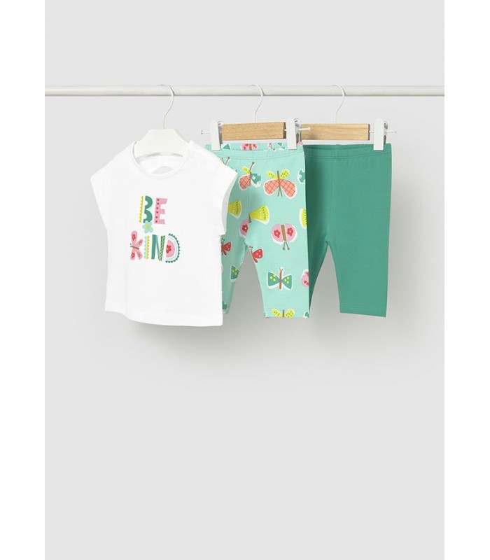 CONJUNTO DOS LEGGINGS BEBÉ NIÑA MAYORAL