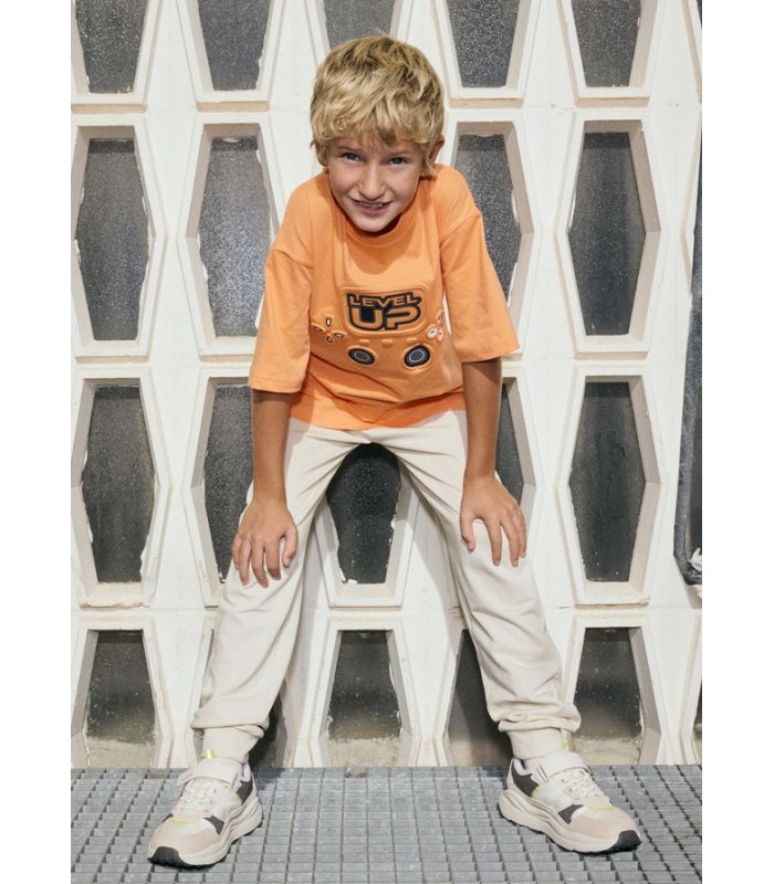 CAMISETA NIÑO LEVEL UP MAYORAL