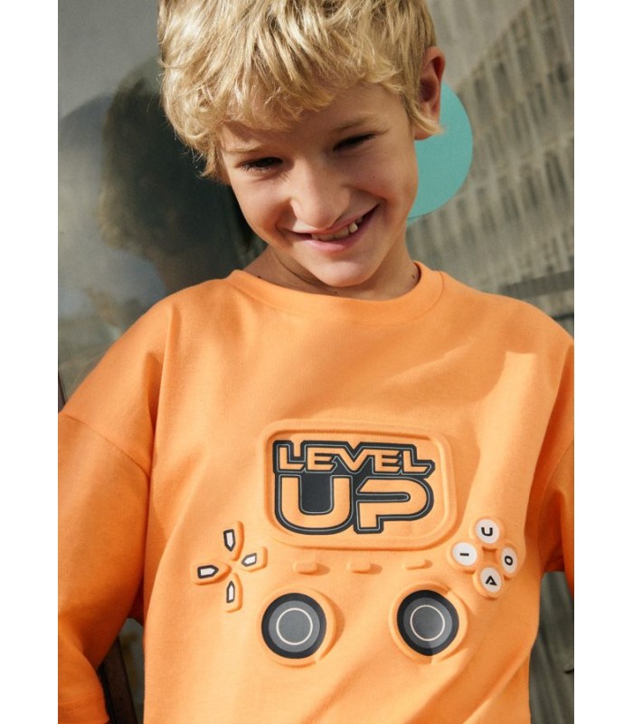 CAMISETA NIÑO LEVEL UP MAYORAL