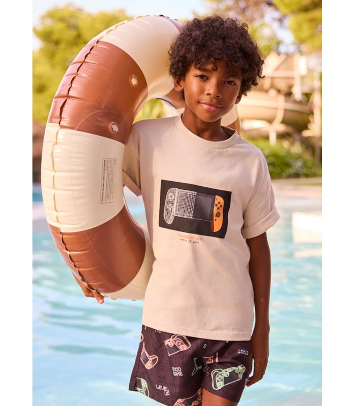 CAMISETA NIÑO TURNIT ON MAYORAL