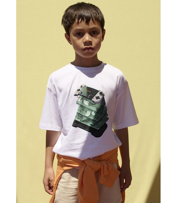 CAMISETA NIÑO SERIGRAFIA MAYORAL