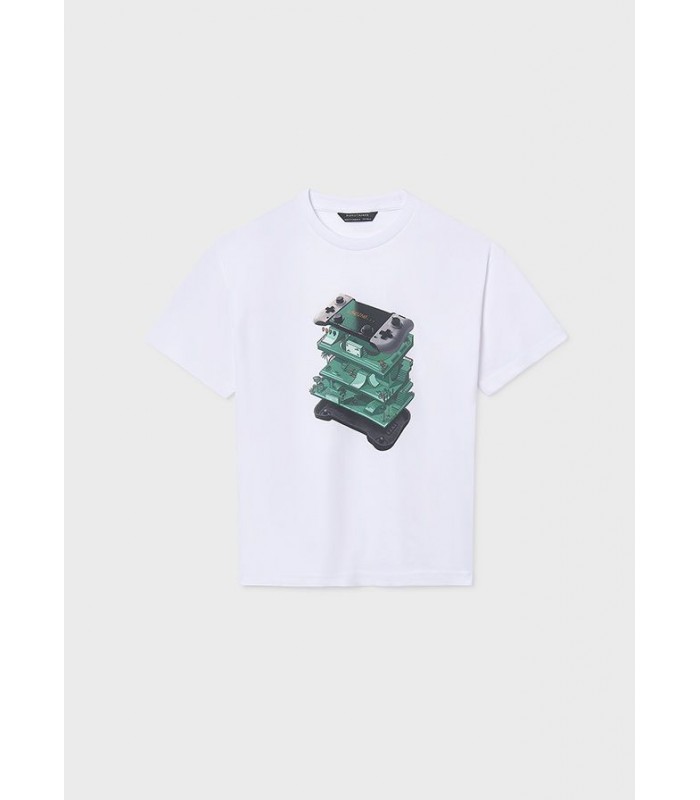 CAMISETA NIÑO SERIGRAFIA MAYORAL