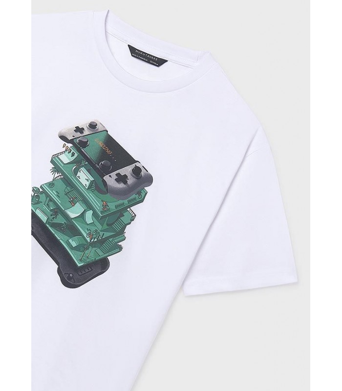 CAMISETA NIÑO SERIGRAFIA MAYORAL