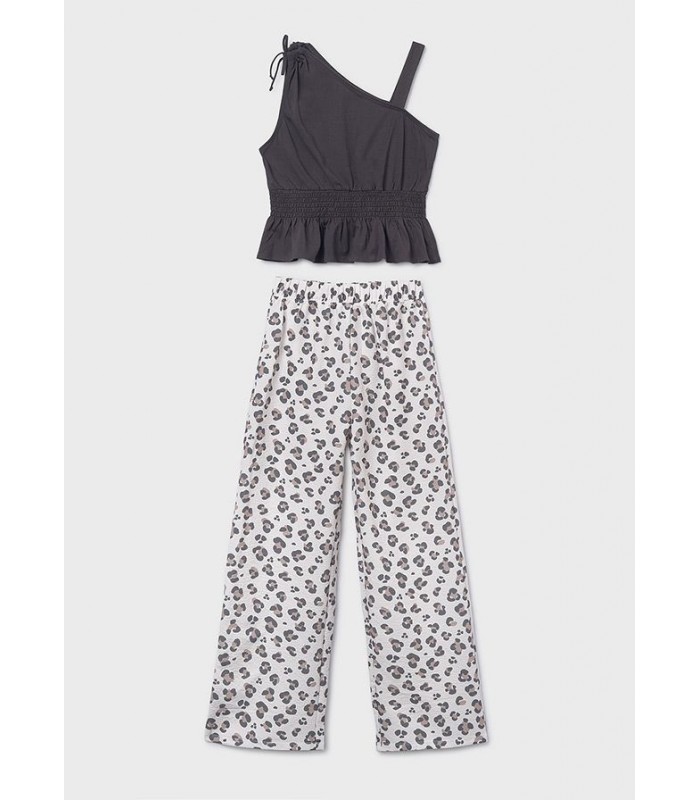 CONJUNTO TOP Y PANTALÓN PRINT NIÑA MAYORAL