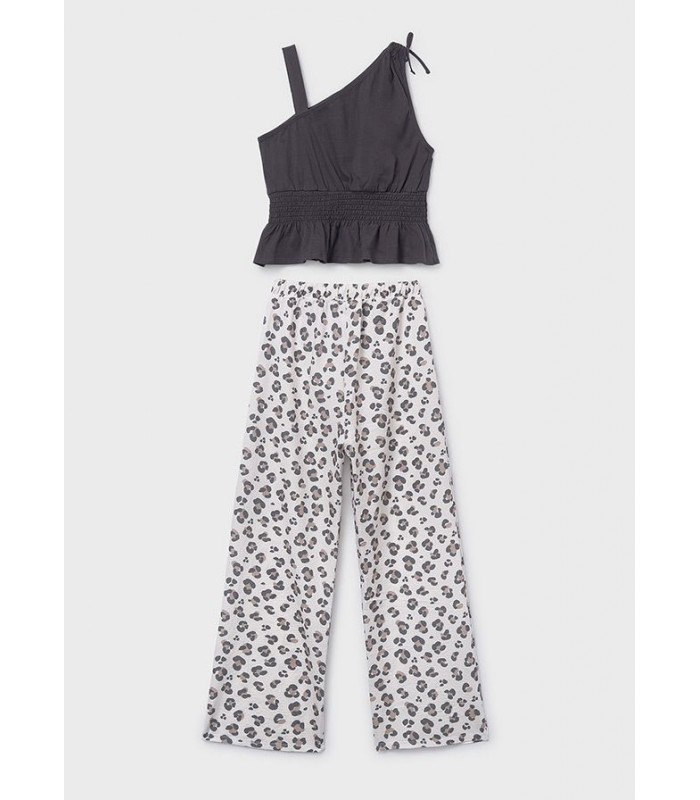 CONJUNTO TOP Y PANTALÓN PRINT NIÑA MAYORAL