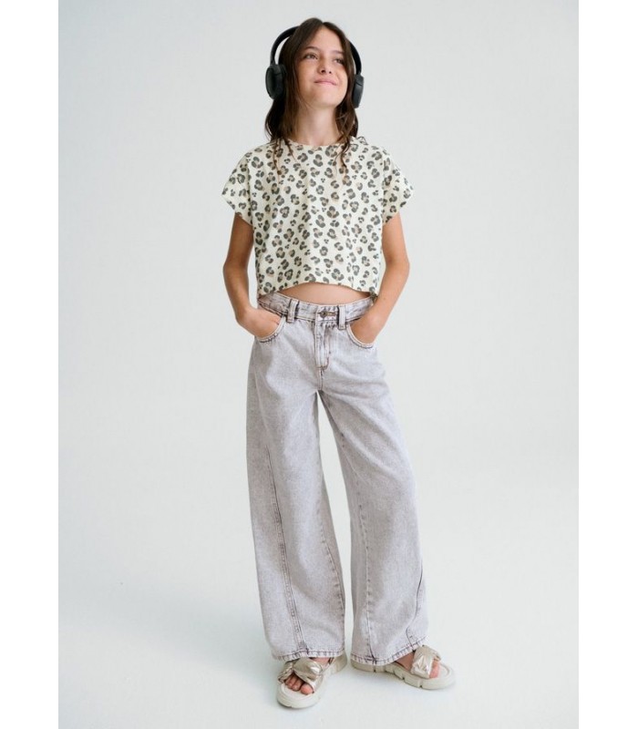 PANTALÓN VAQUERO WIDE LEG NIÑA MAYORAL