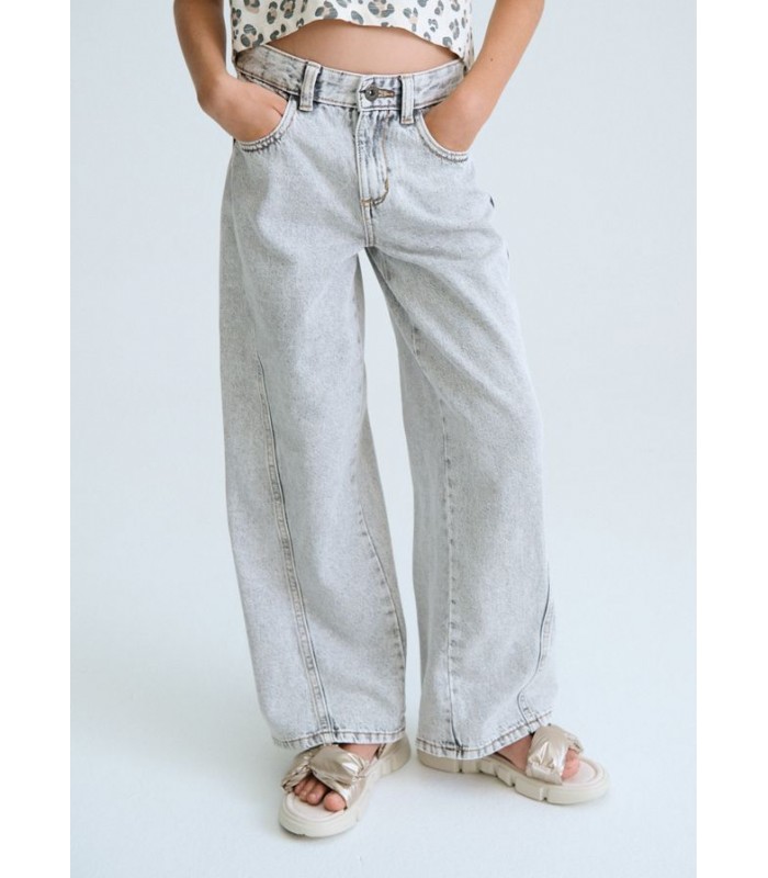 PANTALÓN VAQUERO WIDE LEG NIÑA MAYORAL