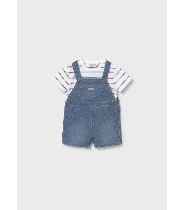 CONJUNTO PETO Y CAMISETA BEBÉ NIÑO MAYORAL