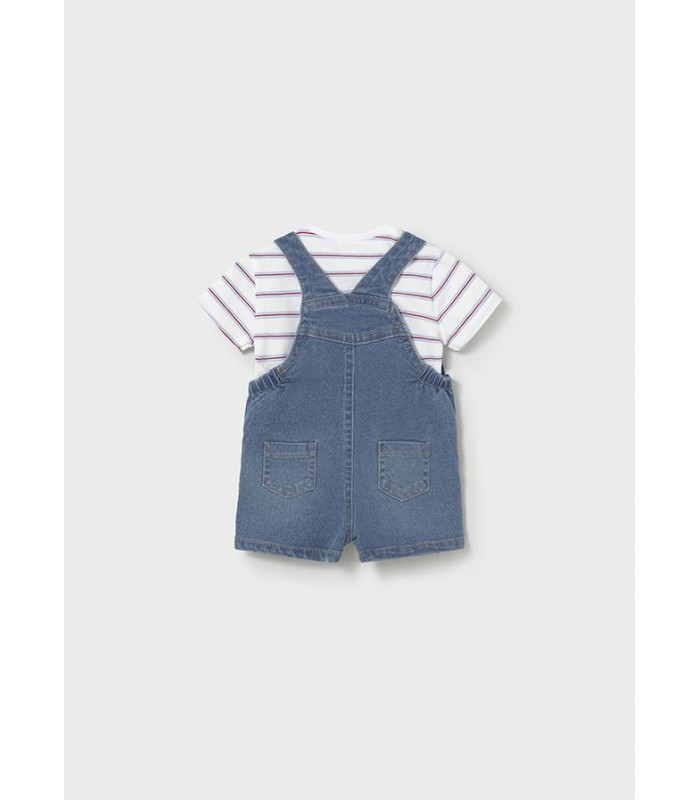 CONJUNTO PETO Y CAMISETA BEBÉ NIÑO MAYORAL