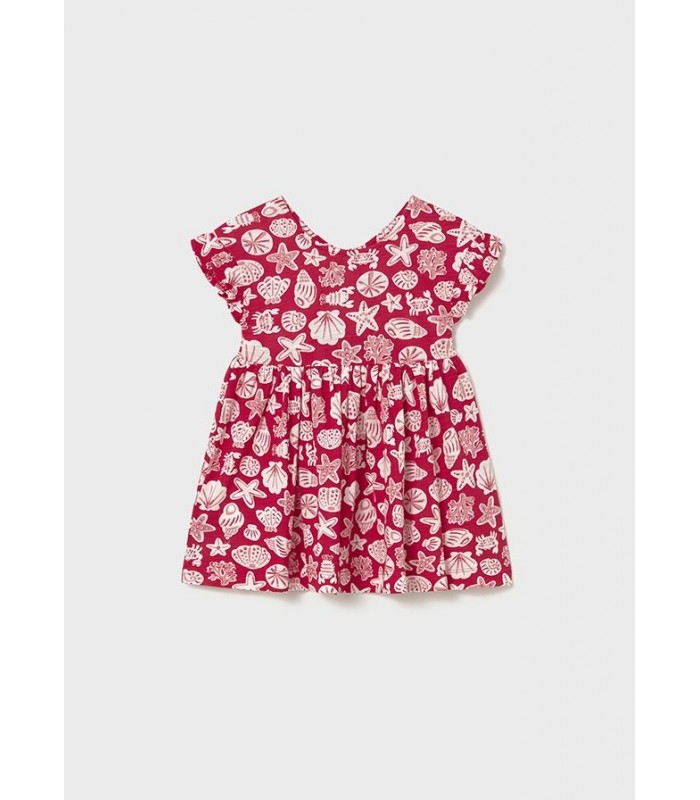 VESTIDO PUNTO ESTRELLAS BEBÉ NIÑA MAYORAL