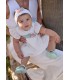 VESTIDO FAJÍN FLORAL CEREMONIA BEBÉ NIÑA MAYORAL