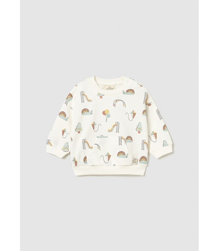 SUDADERA ESTAMPADA BEBÉ MAYORAL
