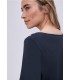 CAMISETA M/C MUJER BOTONES STREET ONE
