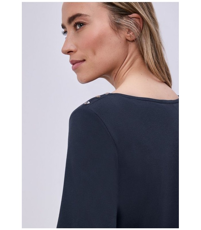 CAMISETA M/C MUJER BOTONES STREET ONE