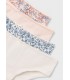 PACK TRES BRAGAS FLORES NIÑA MAYORAL