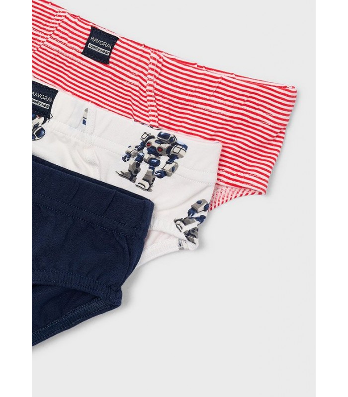 PACK TRES SLIPS NIÑO ROBOT MAYORAL