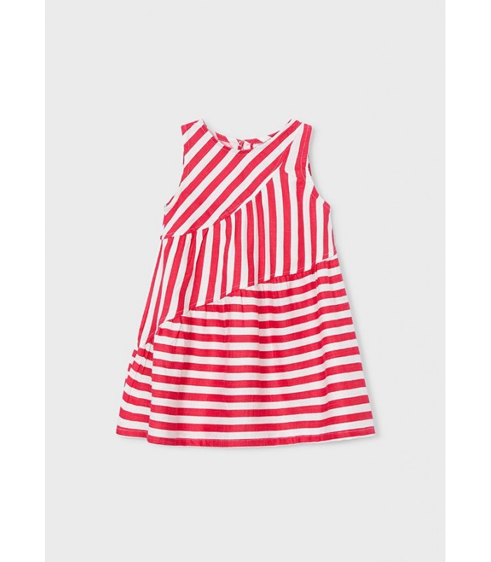VESTIDO RAYAS NIÑA MAYORAL