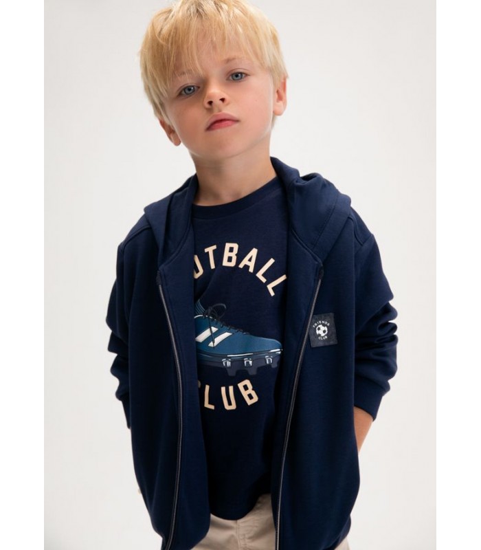 SUDADERA CREMALLERA FOOTBALL NIÑO MAYORAL