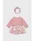 CONJUNTO TRES PIEZAS VESTIDO BEBÉ NIÑA MAYORAL