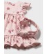 CONJUNTO TRES PIEZAS VESTIDO BEBÉ NIÑA MAYORAL