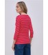 CAMISETA MUJER MANGA 3/4 RAYAS STREET ONE