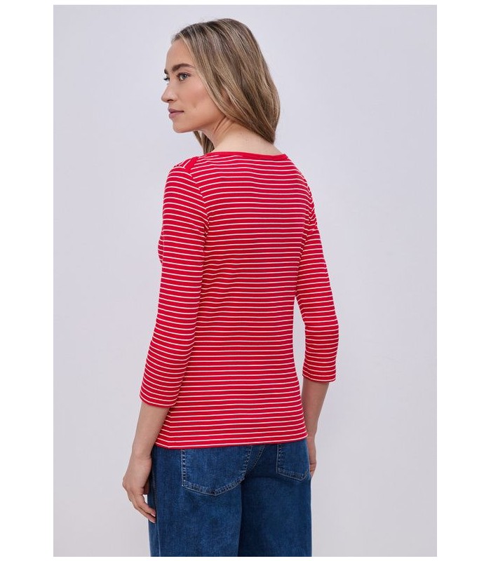 CAMISETA MUJER MANGA 3/4 RAYAS STREET ONE
