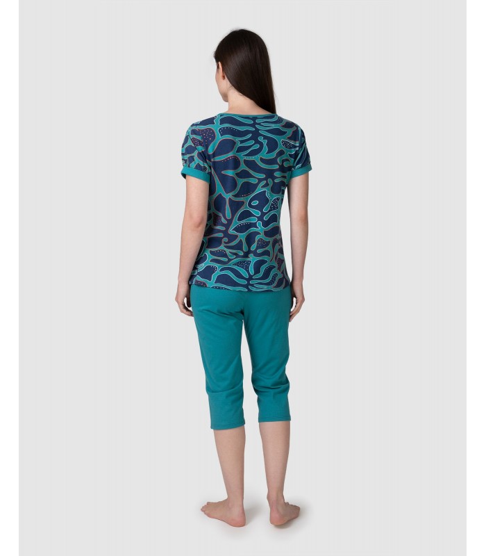 PIJAMA MUJER PIRATA ESTAMPADO MASSANA